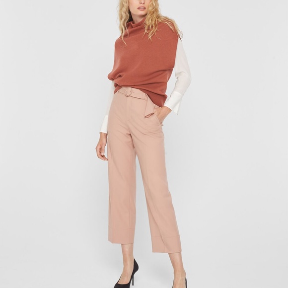 Enamel Ring Pants - New With Tags - NEVER WORN - Rose - Picture 1 of 4
